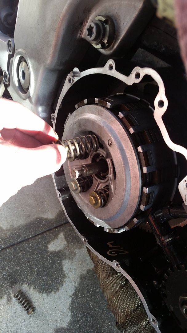 Clutch doesnt work after gasket change Triumph Rat Motorcycle Forums